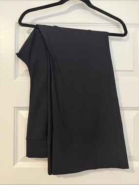 Target Black Ribbed Wide-Leg Women's Pants